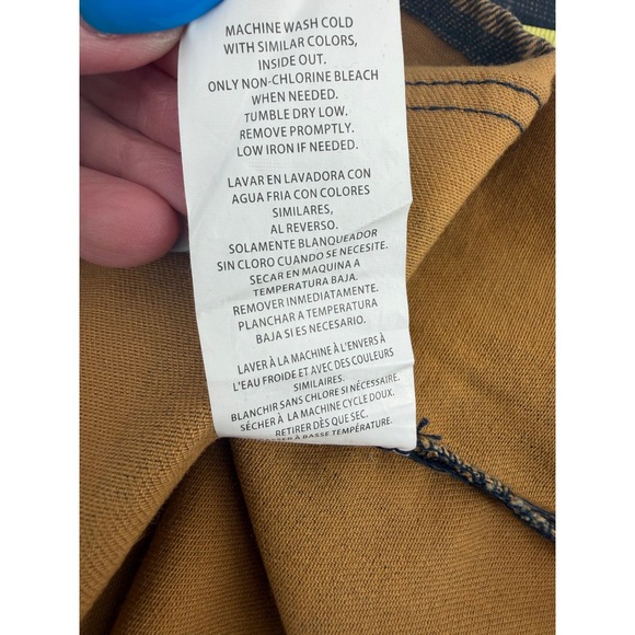 Dickies Plaid Overall Dress Juniors M Skirtall Pinafore NWT Y2K Grunge Skater - Picture 10 of 11